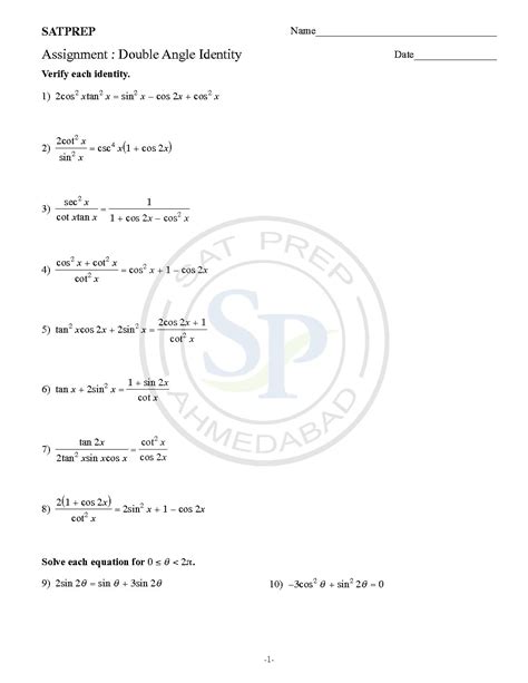 Trignometry Archives - SAT PREP