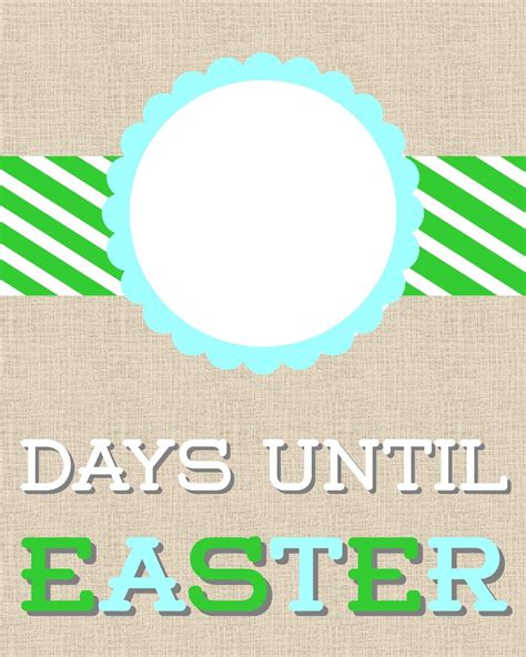 Detail-Oriented Diva!: Easter Dry-Erase Countdown | Easter countdown ...