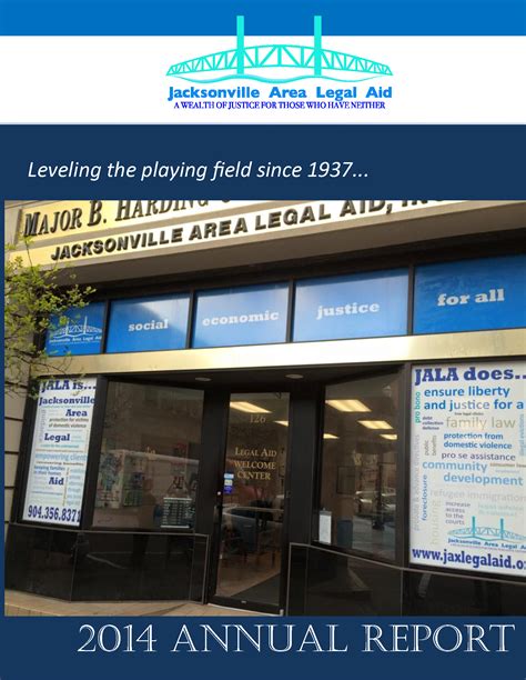 Annual Reports - Jacksonville Area Legal Aid, Inc.