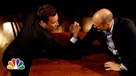 Jimmy Fallon and Jason Statham Arm Wrestle (Late Night with Jimmy ...