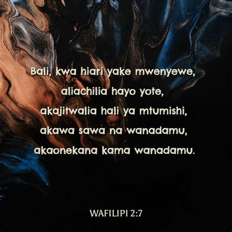 Wafilipi 2:7-8 (SRUV) - bali alijifanya kuwa hana utukufu, | YouVersion