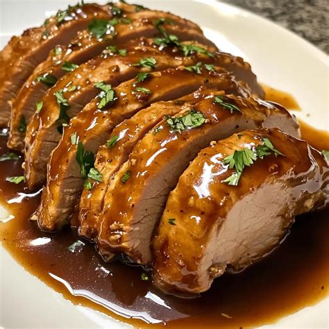 Delicious Glazed Slow Cooker Pork Tenderloin Recipe for Easy Meals ...
