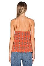 House of Harlow 1960 x REVOLVE Audrey V-Neck Cami in Red Orange Paisley ...