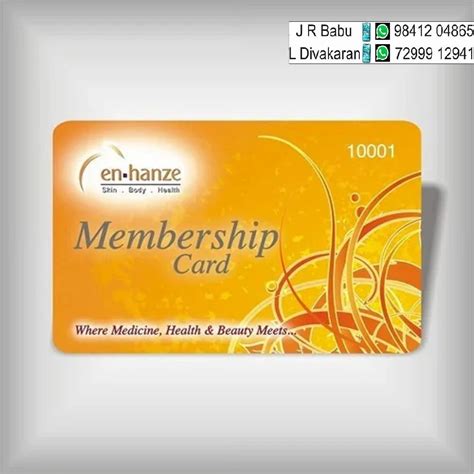 PVC Card - PVC Loyalty / Membership Cards Manufacturer from Chennai