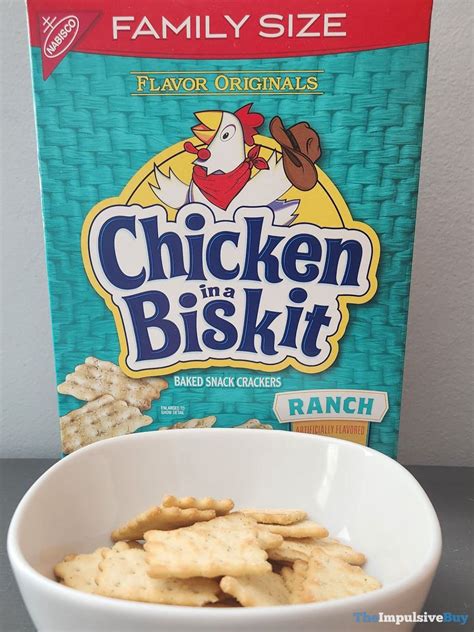 REVIEW: Chicken in a Biskit Ranch Crackers