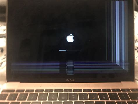 MacBook screen flickering with these multi-colour horizontal and ...