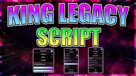 Image result for King's Legacy Script Pastebin