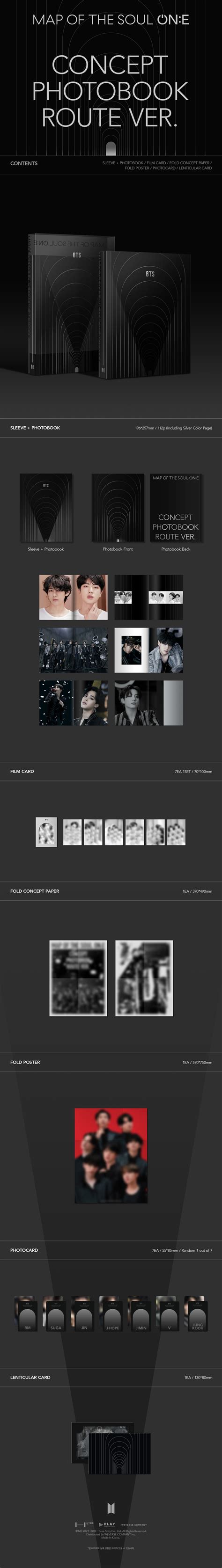 BTS Map Of The Soul ON: E Concept Photobook – Choice Music LA