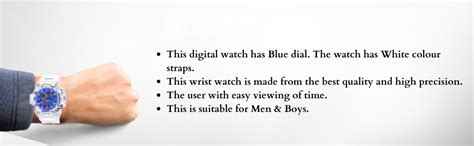 Buy crispy Digital Blue Dial Transparent Watch for Men & Boys at Amazon.in