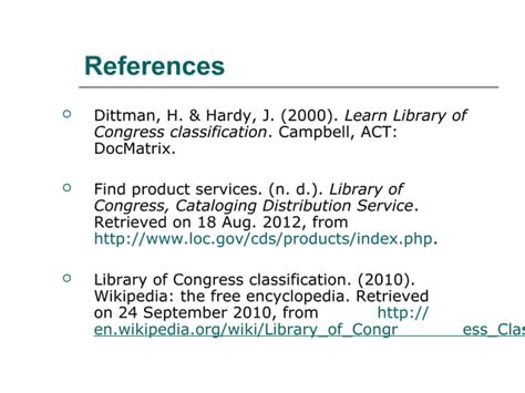 Image result for Library of Congress Classification Table