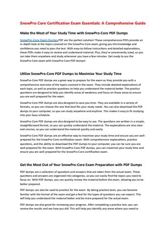 Image result for Snow Pro Prep Video