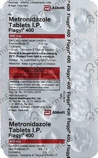 Flagyl 400mg Tablet: Uses, Side-effects, Price, Dosage & More Info ...