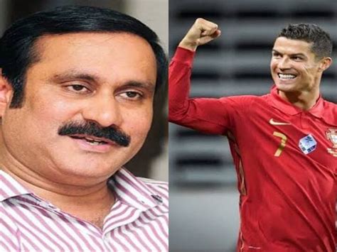 Anbumani Ramadas Player tribute to footballer Ronaldo | ரியல் சிக்சர் ...