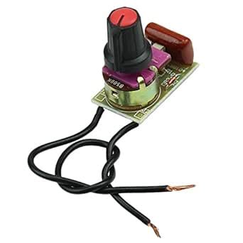 Wrisky Dimmer Module 100W With Switch Speed Regulation Module Diy New ...