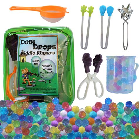 Sensory4u Water Beads With Fine Motor Sensory Toys Set Water ...