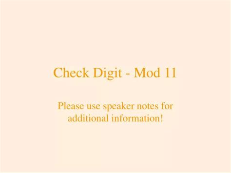 Image result for What Is the Modulo 11 Method for Chack Digit