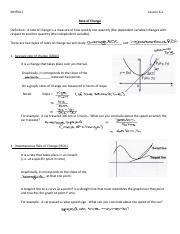 Image result for Rate of Change Example