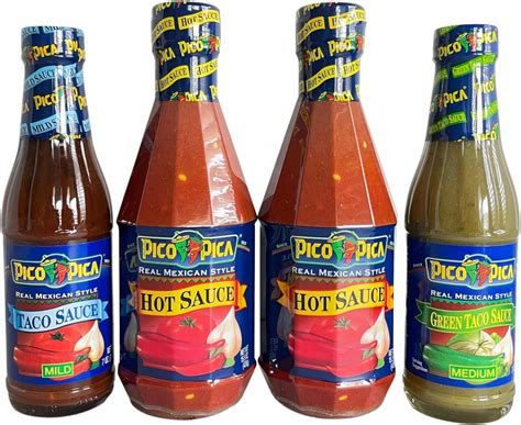 Amazon.com : The Stocked Pantry Pico Pica Hot Sauce Lovers Variety Pack ...