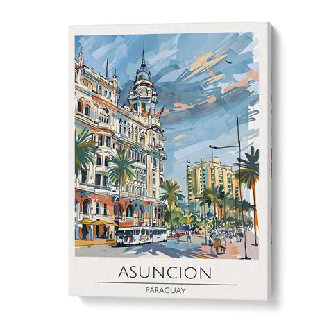 ASUNCION - PARAGUAY , TRAVEL POSTERS – Asianmonk
