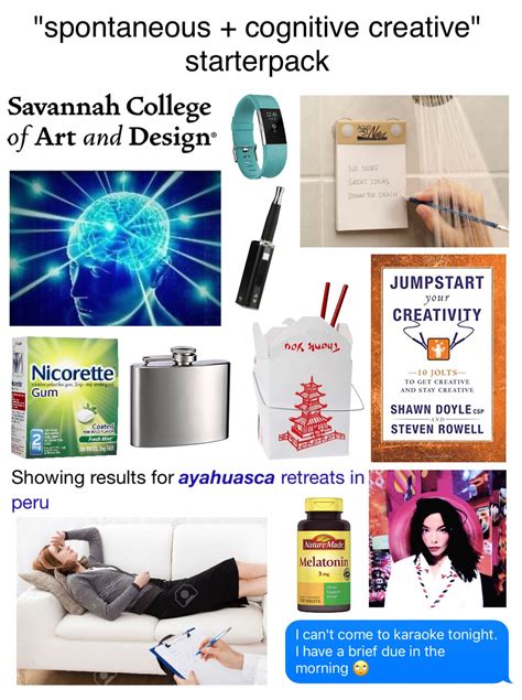 Starter Pack Memes for Creative Minds