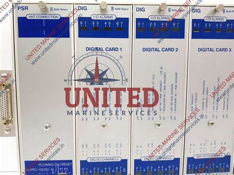 ROLLS ROYCE PSR DIG INPUT OUTPUT ALARM MODULE | United Marine Services