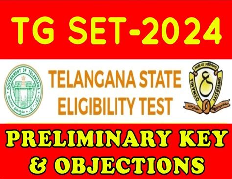 TG SET-2024 PRELIMINARY KEY OBJECTIONS