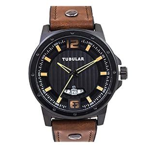 TUBULAR Analog Wrist Watch with Date for Men. Trendy watch for Office ...