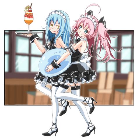 rimuru tempest, milim nava, and rimuru tempest (tensei shitara slime ...