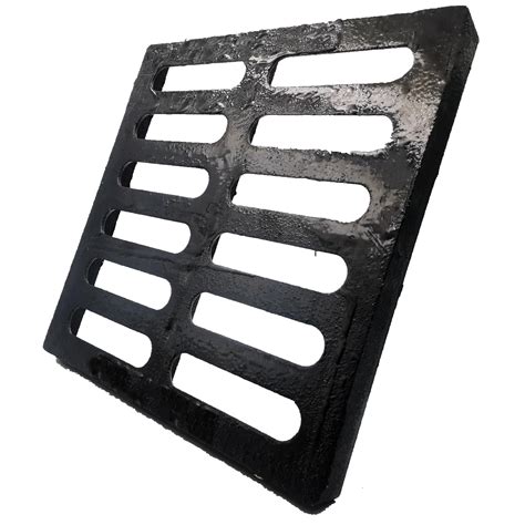 Buy DuuMuut Cast Iron Drain Grate, 10x10 Outdoor Drain Cover, B125 ...