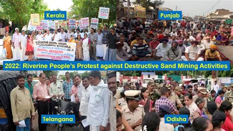 2022: Riverine People’s Protest against Destructive Sand Mining ...
