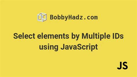 Image result for JavaScript IDs