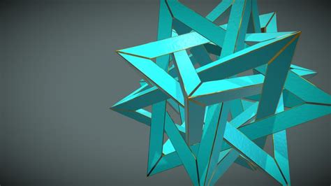 Tetrahedron 3D Model 的图像结果