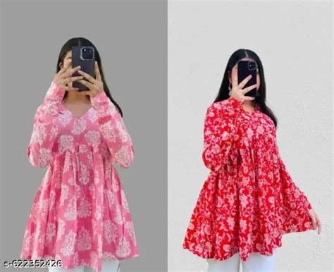 Ethnic Motifs Printed Short Kurti