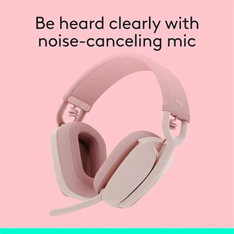 Logitech Zone Vibe 100 Lightweight Wireless Headphones with Noise-Canc ...