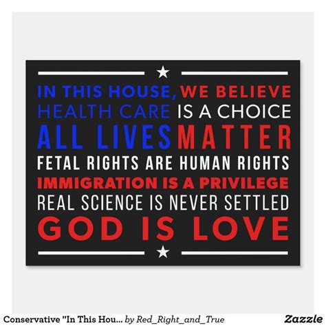 Conservative Yard Signs 的图像结果