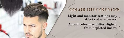 D-DIVINE Men's Frontal Hairline Patch for Covering Male Hairline, Hair ...