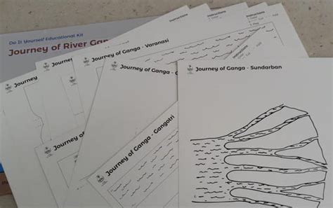 Educational Colouring Kit - River Ganga – Indic Inspirations
