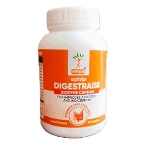 Sarv Shudh Digestraise Biozyme Capsules for Improved Appetite and ...
