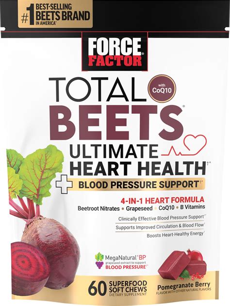Amazon.com: humanN SuperBeets Heart Chews, 90 Count : Health & Household