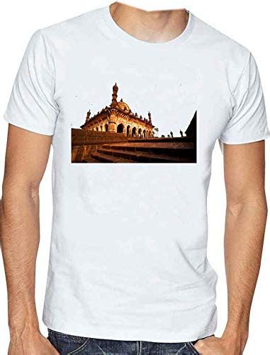 Buy Unique Indian Crafts Amazing Monuments Printed White T-Shirt at ...