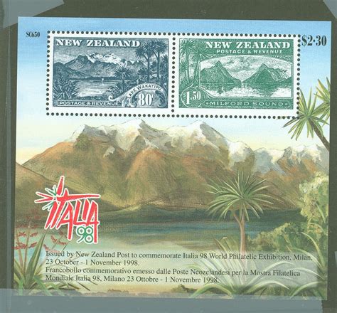 New Zealand #1520A Souvenir Sheet | Australia & Oceania - New Zealand ...