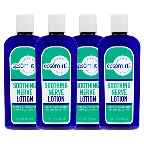 Epsom Salt Lotion For Nerves - Soothes Discomfort - Epsom-It