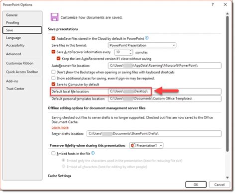 Image result for How to Save PowerPoint On Desktop