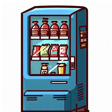 Vending Machine Clipart Png Image - ClipartWorld