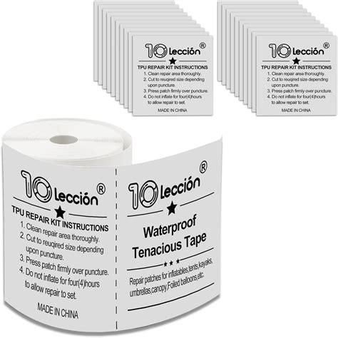 10Leccion Buy TPU Pool Patch Repair Kit for Inflatables at Ubuy India