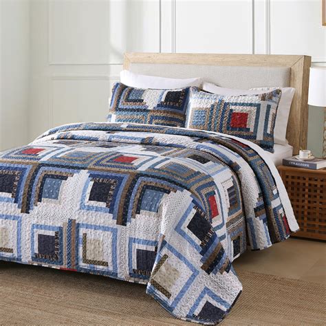 Greagle 3-Piece Queen Size Quilt Set, Soft, Machine Washable, 90x90 ...