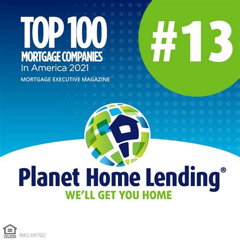 Planet Home Lending, LLC on LinkedIn: Planet Home Lending is proud to announce that we ranked ...