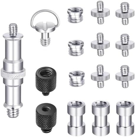 SHOPEE Camera Screw Kit, 16 Pieces Tripod Screw Adapter Converter ...