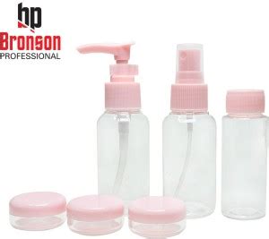 Bronson Professional Travel Size Bottles - Set Of 6 Travel Toiletry Kit ...