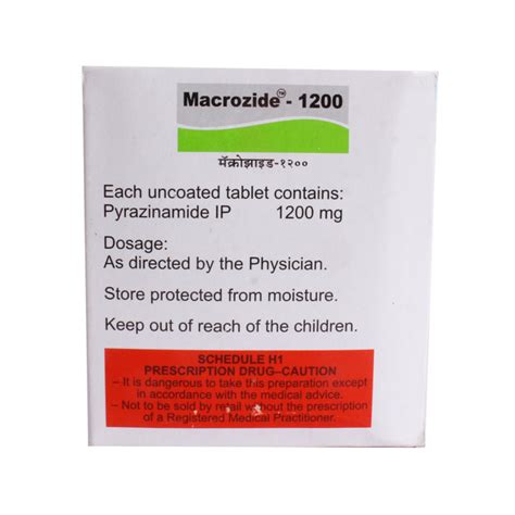 Macrozide 1200mg Tablet 6's Price, Uses, Side Effects, Composition ...